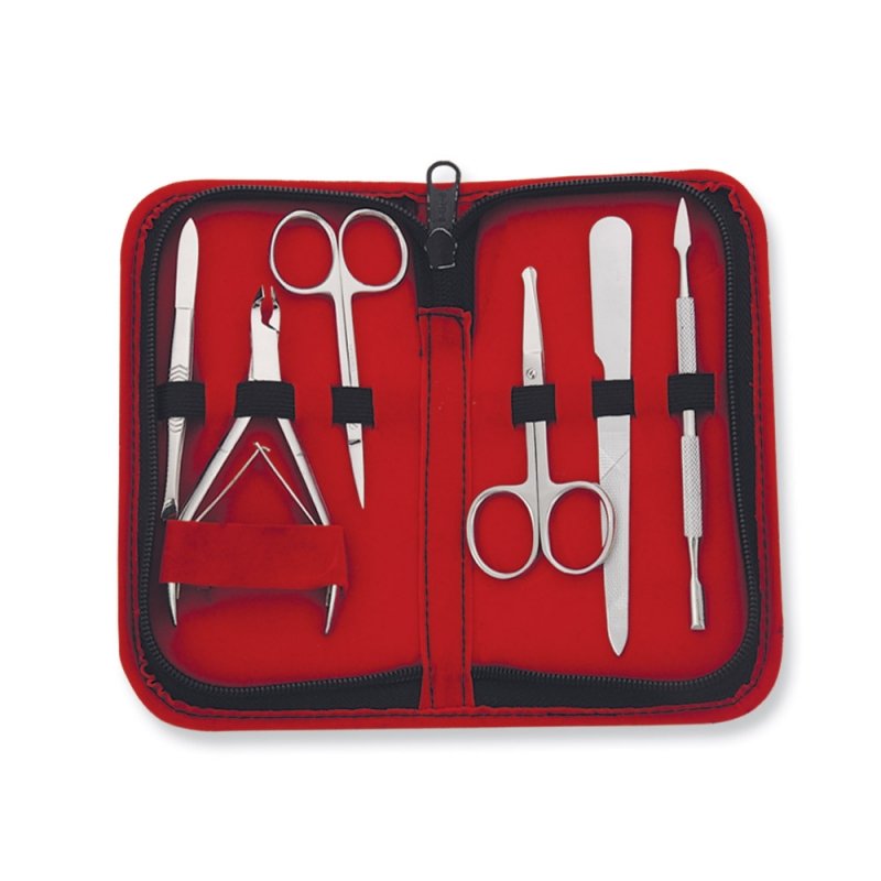 6 Piece Manicure and Pedicure Sets