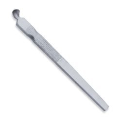 Single angled end cuticle pusher
