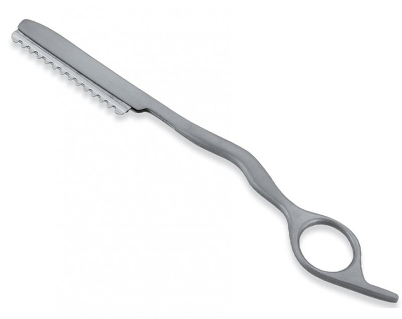 Stainless steel thining razor