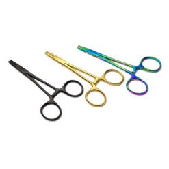 Alternative view of Dermal Anchor Forceps Gold
