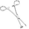 BUCKET END TRAGUS EAR PIERCING FORCEPS