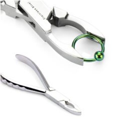 SMALL RING CLOSING PLIERS WITH DEEP GROOVES