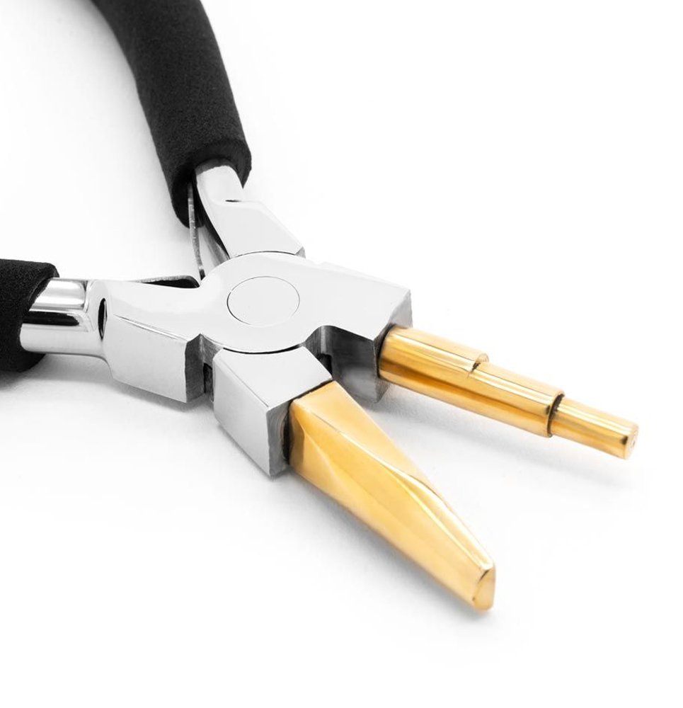 Nose Ring Pliers with Brass Tips - Image 2