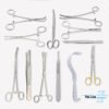 Abdominal Hysterectomy Instrument Set