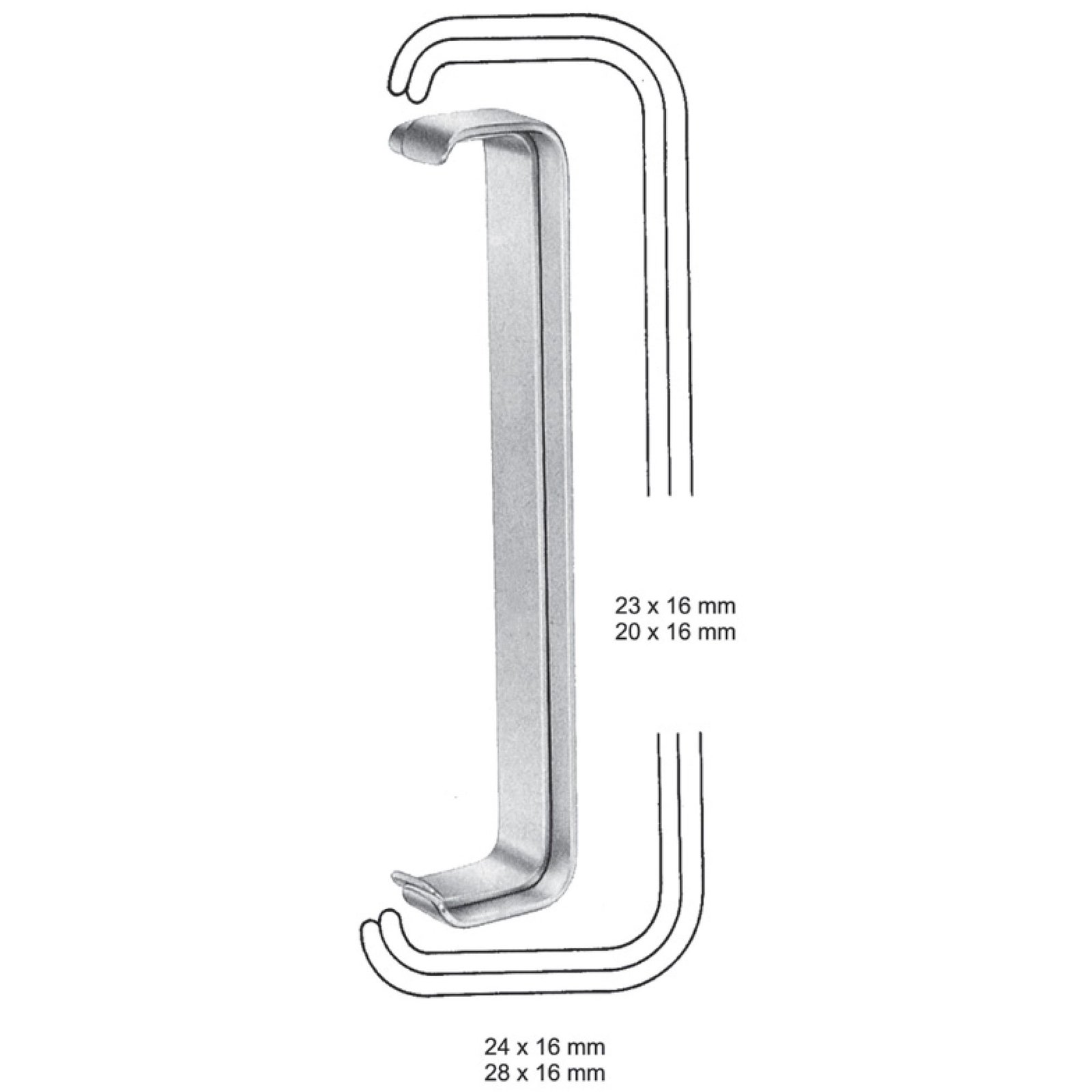 Farabeuf Retractor Manufacturer Surgical Tissue Retractor Stainless Steel