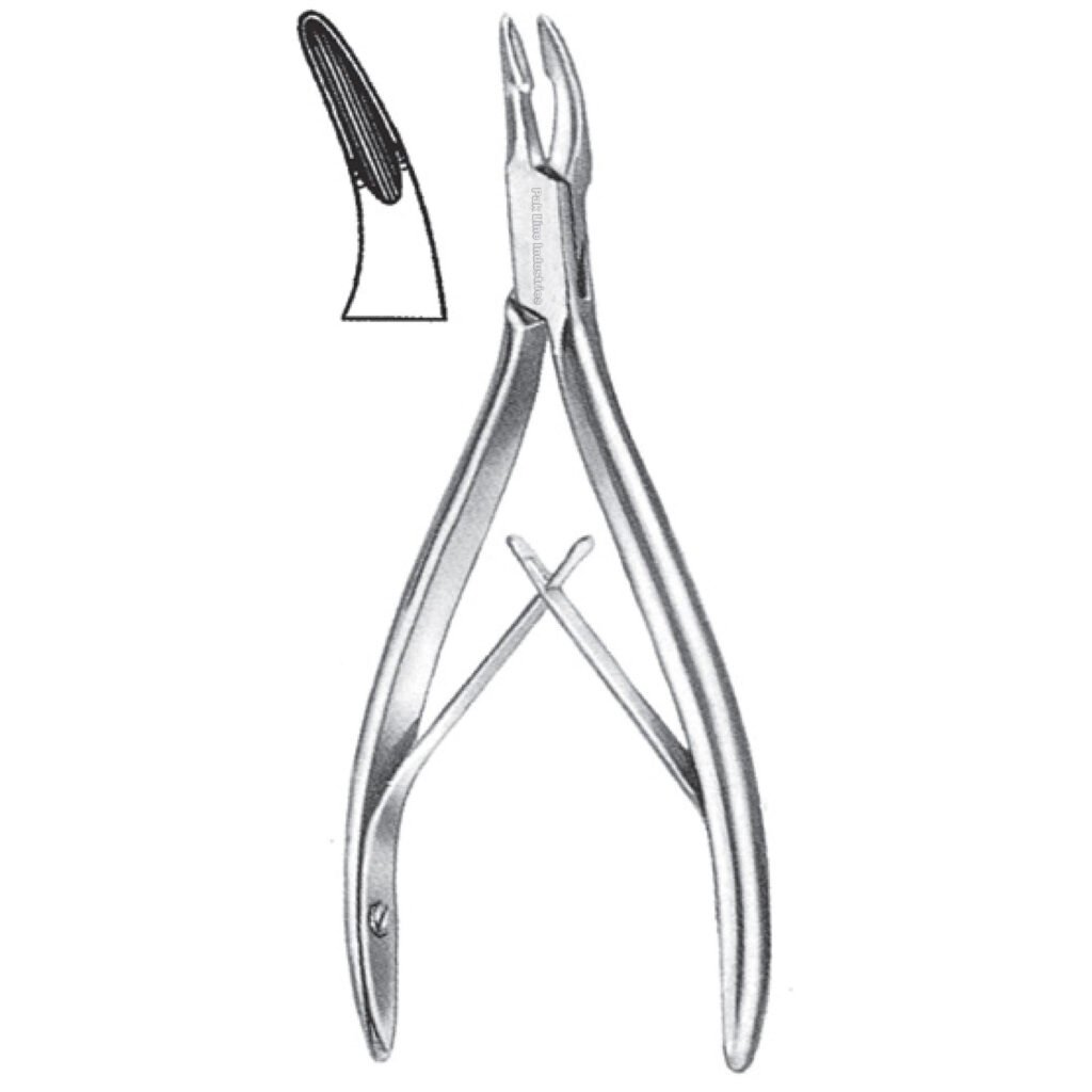 Friedman bone rongeur orthopedic instrument