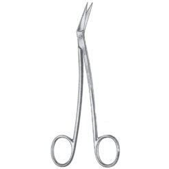 Pak Line Manufacturer Locklin Scissors Curved Dental Surgical