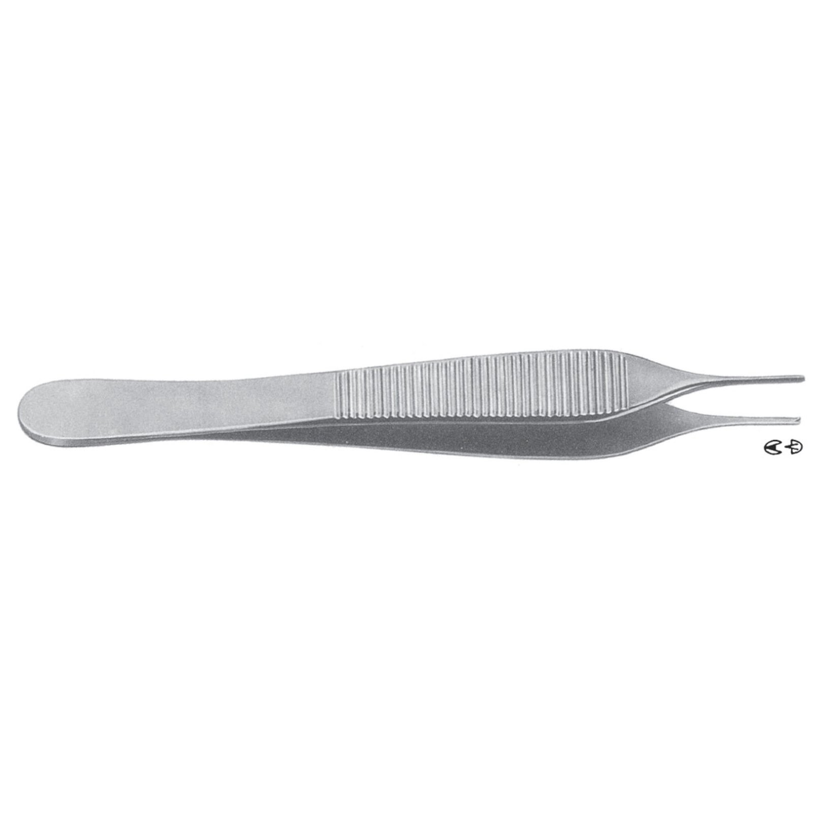 Pak Line Manufacturer Adson Forceps 1x2 Teeth Surgical Grade