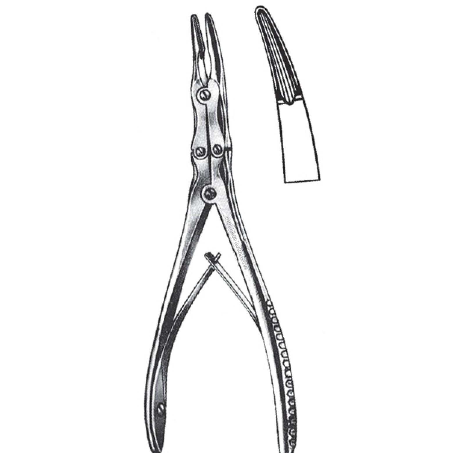 Pak Line Manufacturer Ruskin Mini Bone Rongeur Double Action