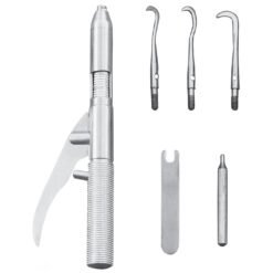 gun type automatic dental crown remover set pak line industries