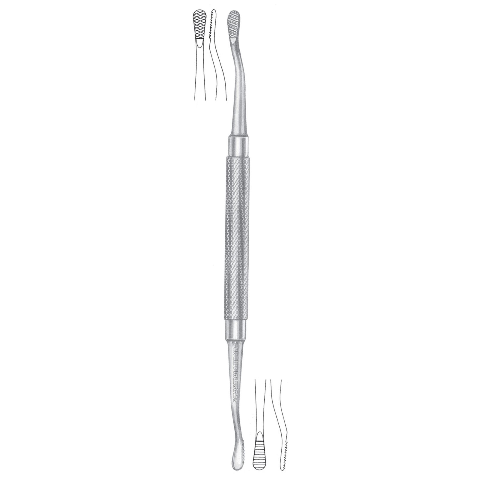 Pak-Line-Bone-Files-Double-Ended-Surgical-Stainless-Steel