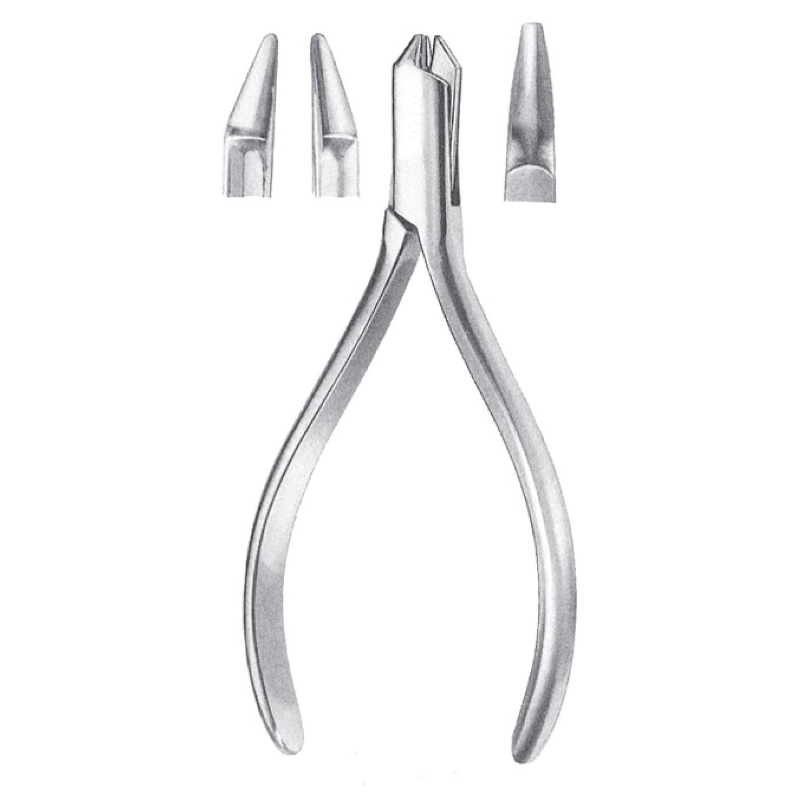 aderer three jaw orthodontic wire bending plier pak line