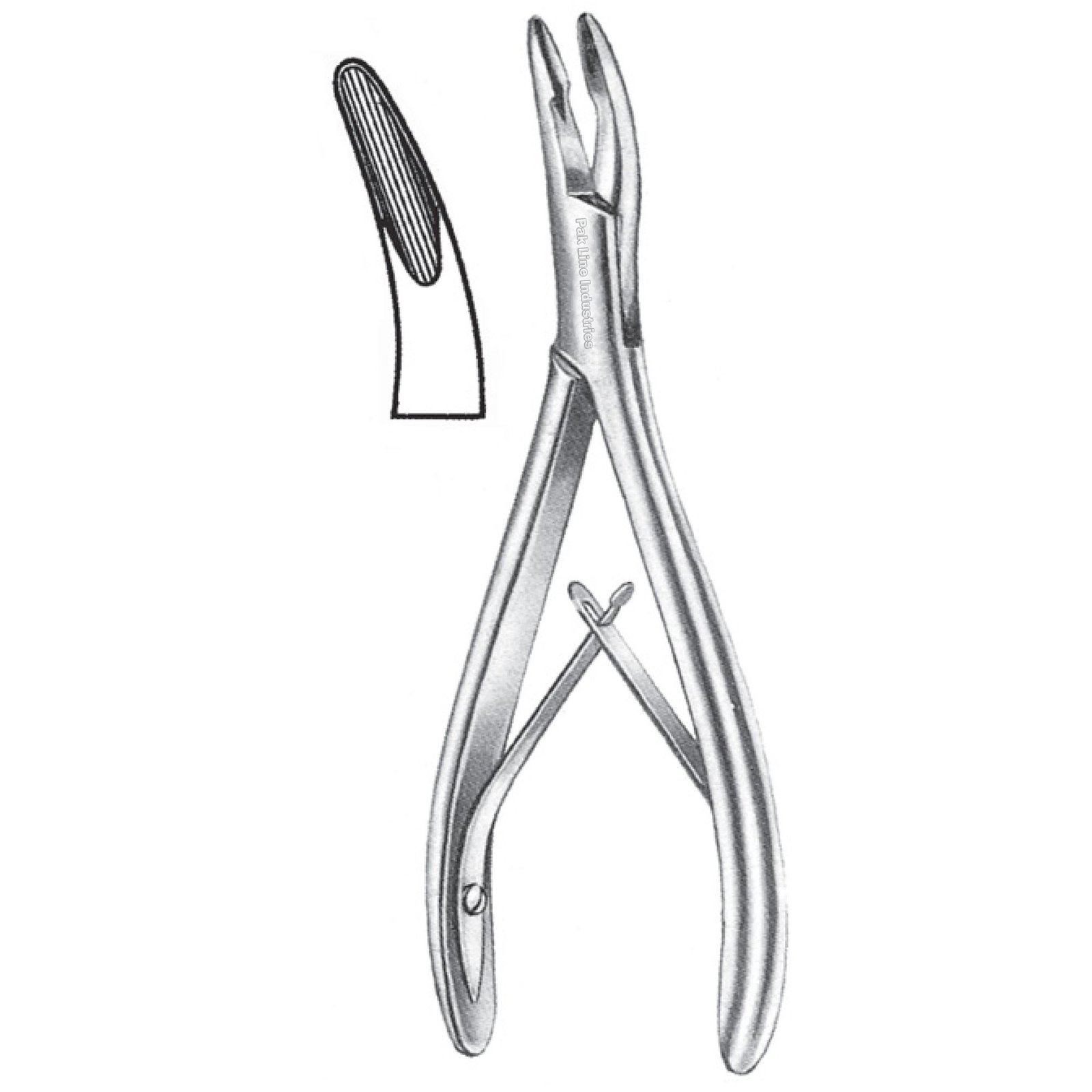 Pak Line Manufacturer Mead 1A Bone Rongeur Surgical Grade