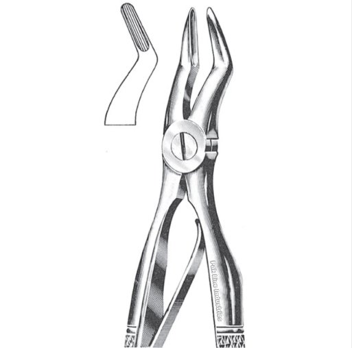 Tooth Extracting Forceps, For Children With Spring
