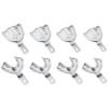 solid full denture dental impression trays set 8 pcs pak line