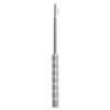 straight graduated convex osteotome stainless steel dental implant surgical instrument pak line industries
