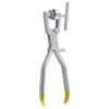 manual forceps style bone mill stainless steel dental grafting instrument pak line industries
