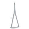 castroviejo caliper stainless steel surgical dental measuring instrument pak line industries