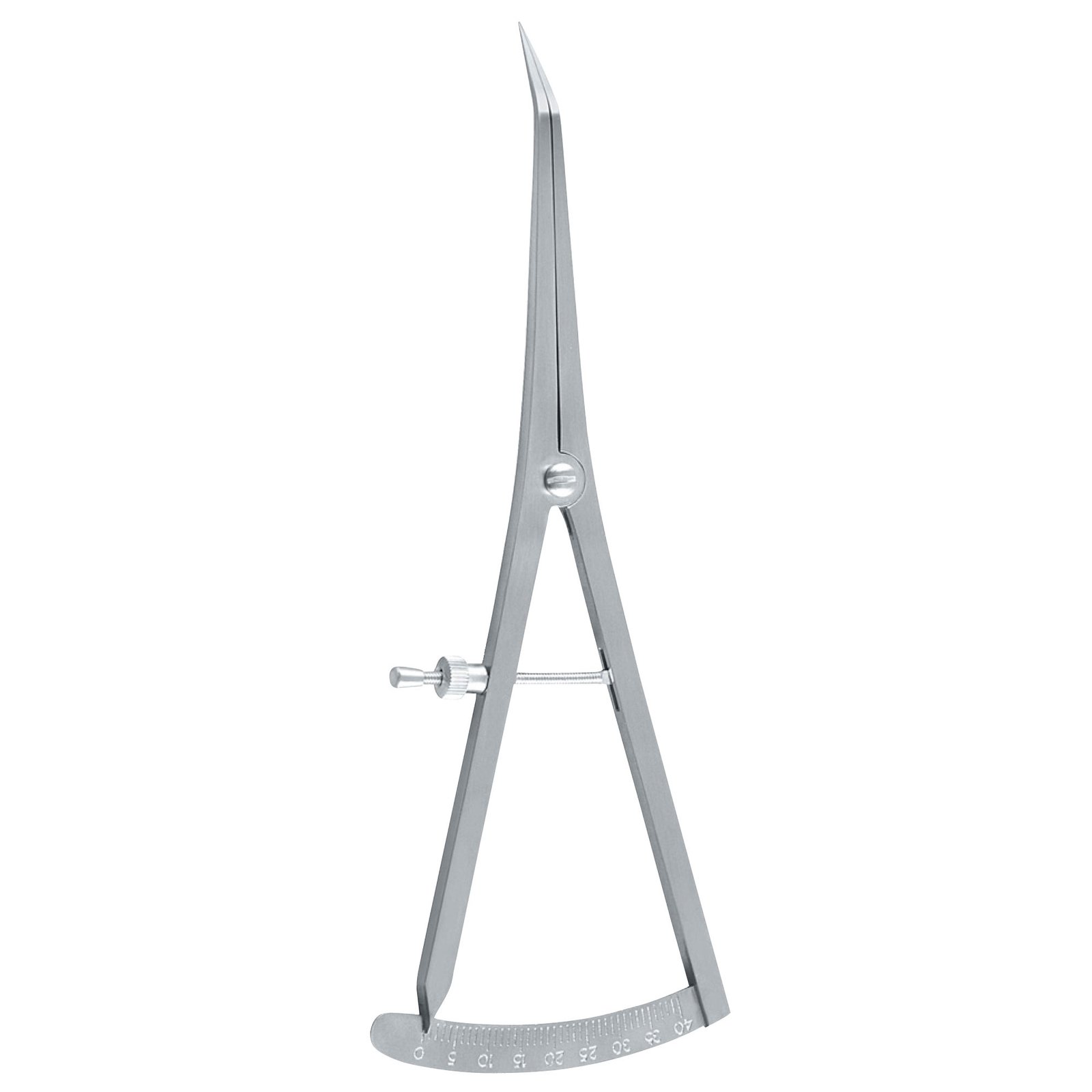 castroviejo caliper stainless steel surgical dental measuring instrument pak line industries