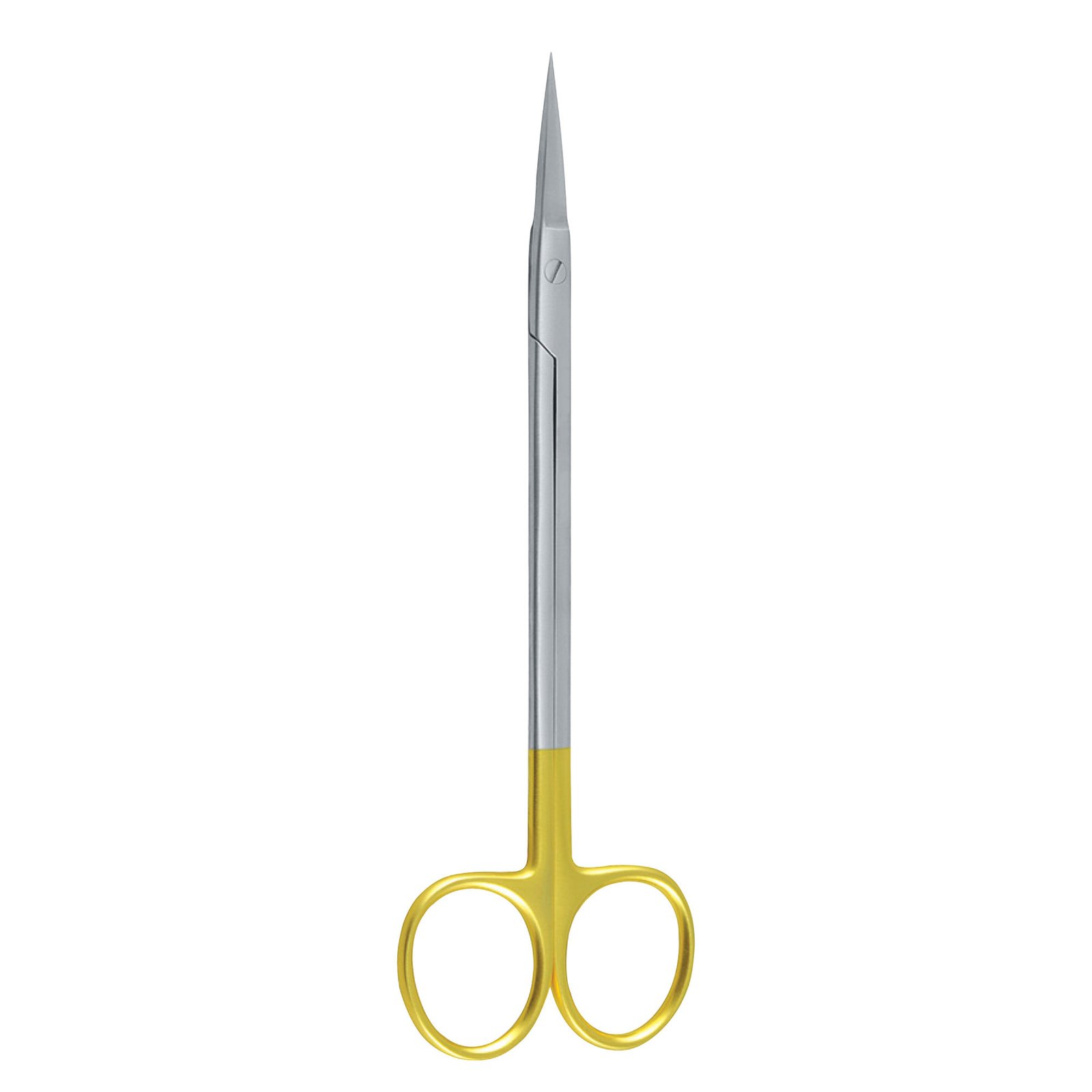 straight kelly scissors tungsten carbide gold handle dental surgical instrument pak line industries