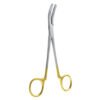 crown gripper forceps curved tungsten carbide gold handle dental prosthodontic restorative instrument pak line industries