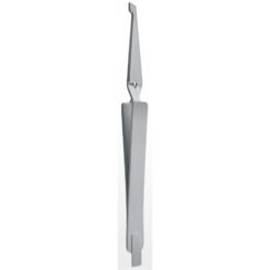 flat tip cross action bracket placing tweezer orthodontic bonding instrument pak line industries