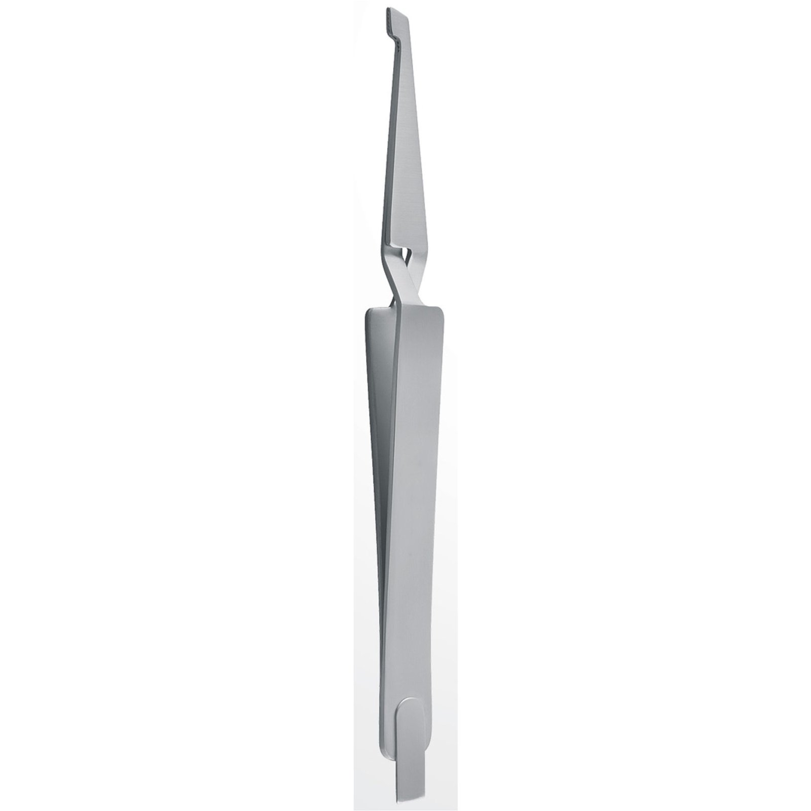 flat tip cross action bracket placing tweezer orthodontic bonding instrument pak line industries