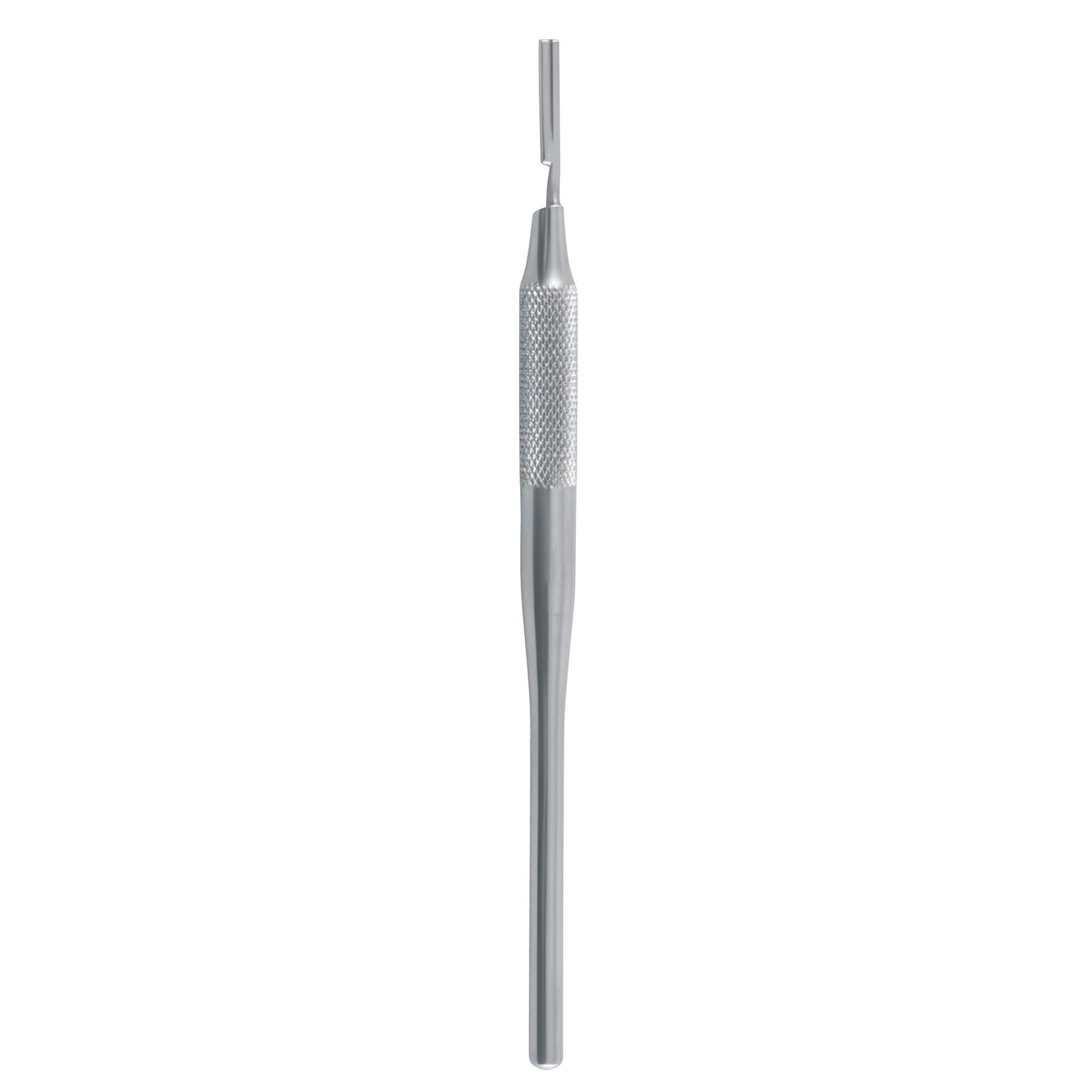 round knurled scalpel handle stainless steel surgical dental instrument pak line industries