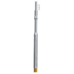 straight graduated osteotome yellow color coded stainless steel dental implant instrument pak line industries