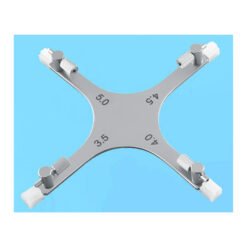 star pattern bracket positioning gauge orthodontic height measurement tool 3.5 to 5.0 mm pak line industries