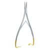 mathieu needle holder tungsten carbide gold handle dental orthodontic surgical instrument pak line industries