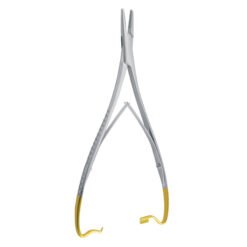 mathieu needle holder tungsten carbide gold handle dental orthodontic surgical instrument pak line industries