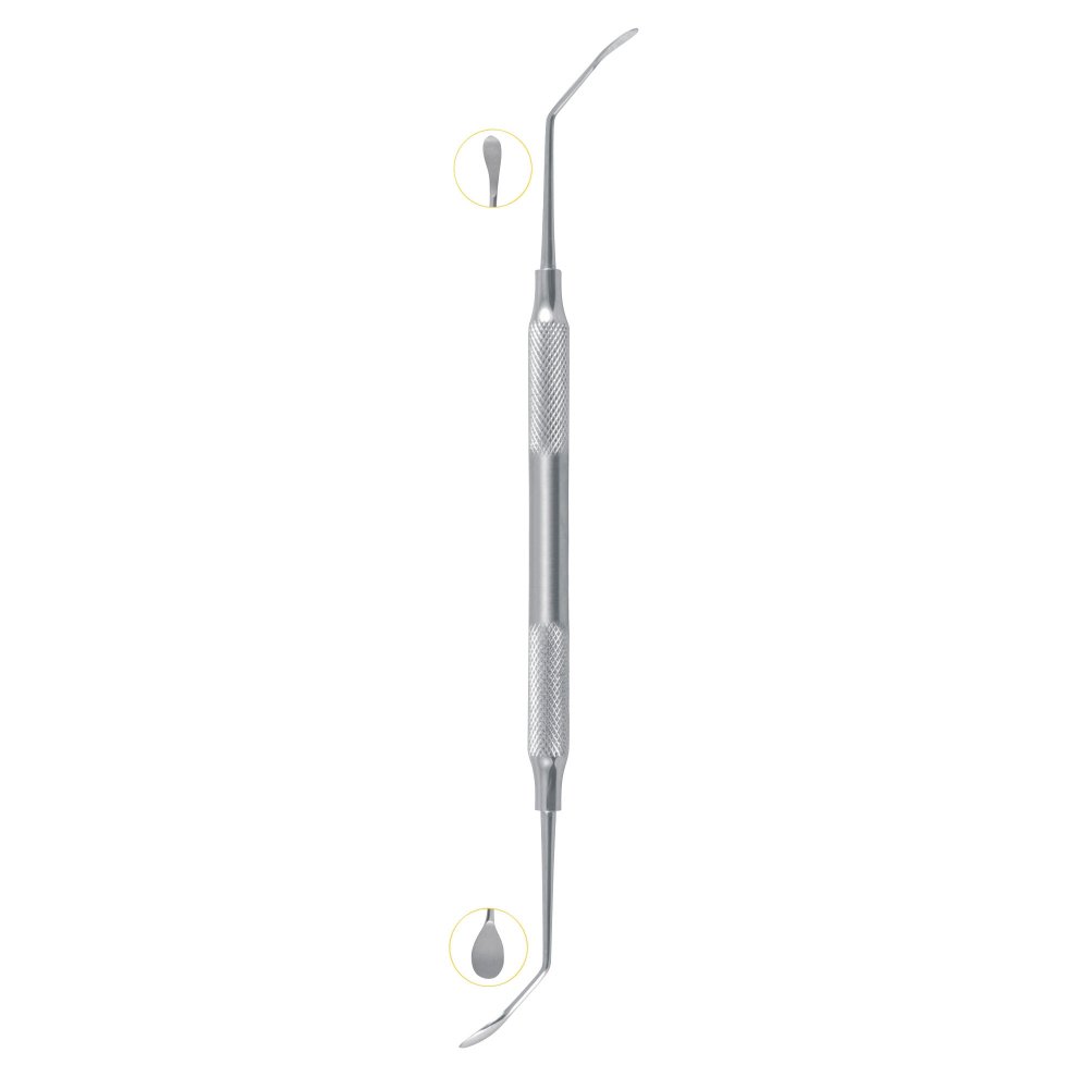 angled paddle double ended sinus lift instrument stainless steel membrane elevator pak line industries