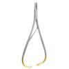 standard mathieu needle holder tungsten carbide gold handle dental surgical instrument pak line industries