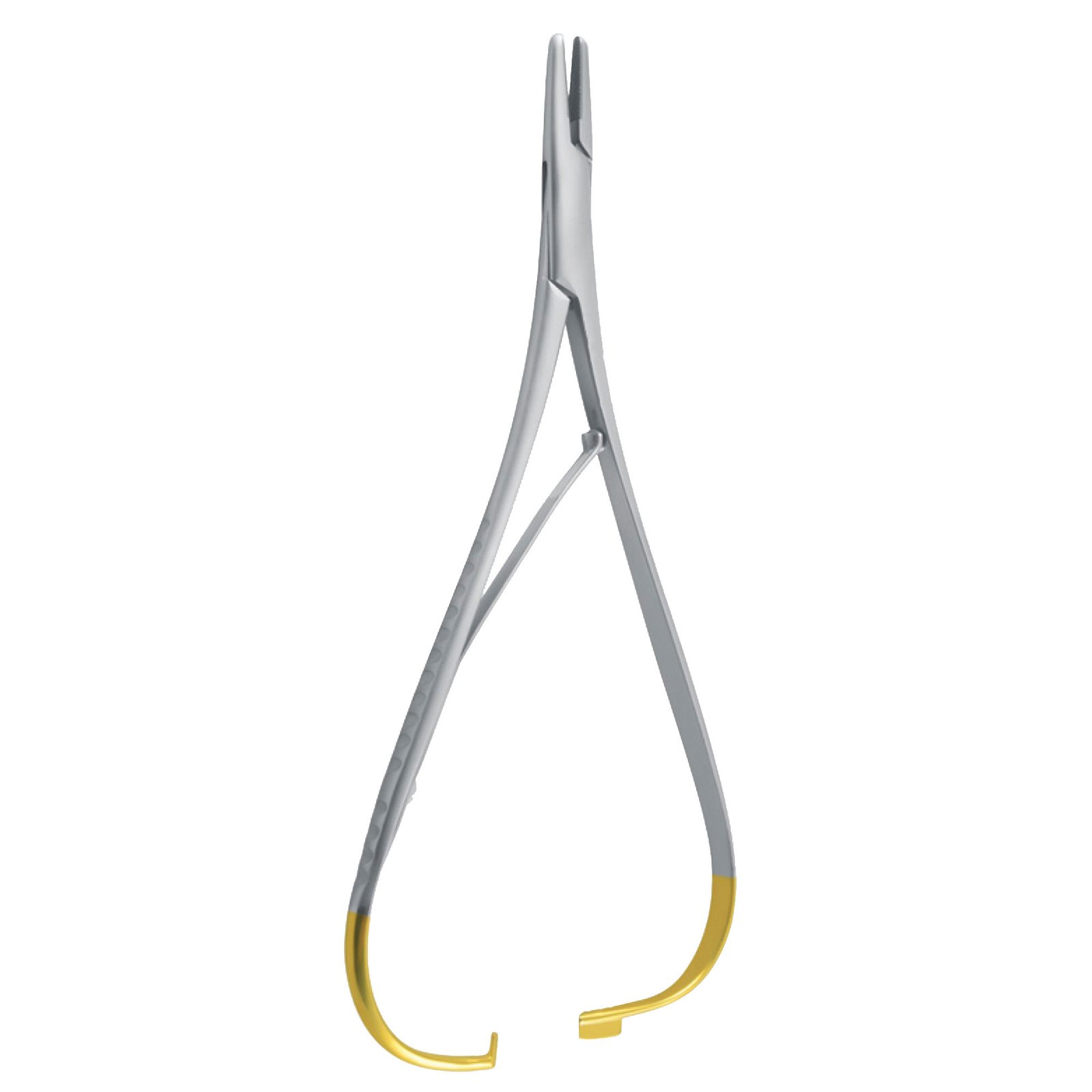 standard mathieu needle holder tungsten carbide gold handle dental surgical instrument pak line industries