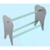 tooth shaped orthodontic pliers rack stainless steel instrument holder pak line industries