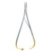 lichtenberg mathieu needle holder tungsten carbide gold handle dental surgical instrument pak line industries