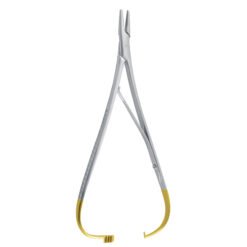 lichtenberg mathieu needle holder tungsten carbide gold handle dental surgical instrument pak line industries