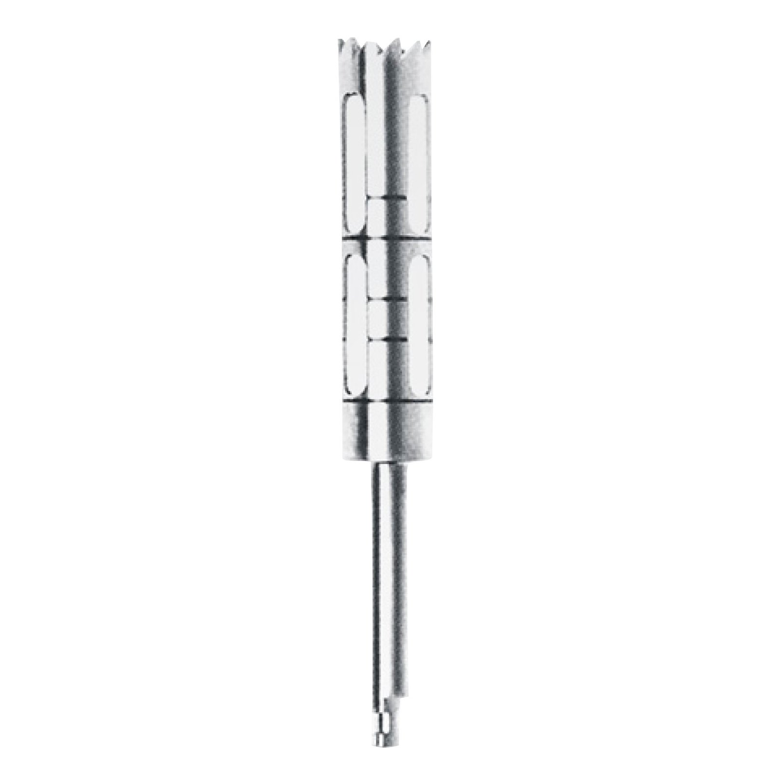 trephine bur dental bone harvesting rotary instrument pak line industries