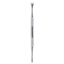 double ended sharp and blunt periosteal elevator stainless steel dental surgical instrument pak line industries