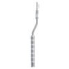 bayonet graduated concave osteotome stainless steel dental implant surgical instrument pak line industries