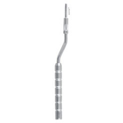 bayonet graduated concave osteotome stainless steel dental implant surgical instrument pak line industries