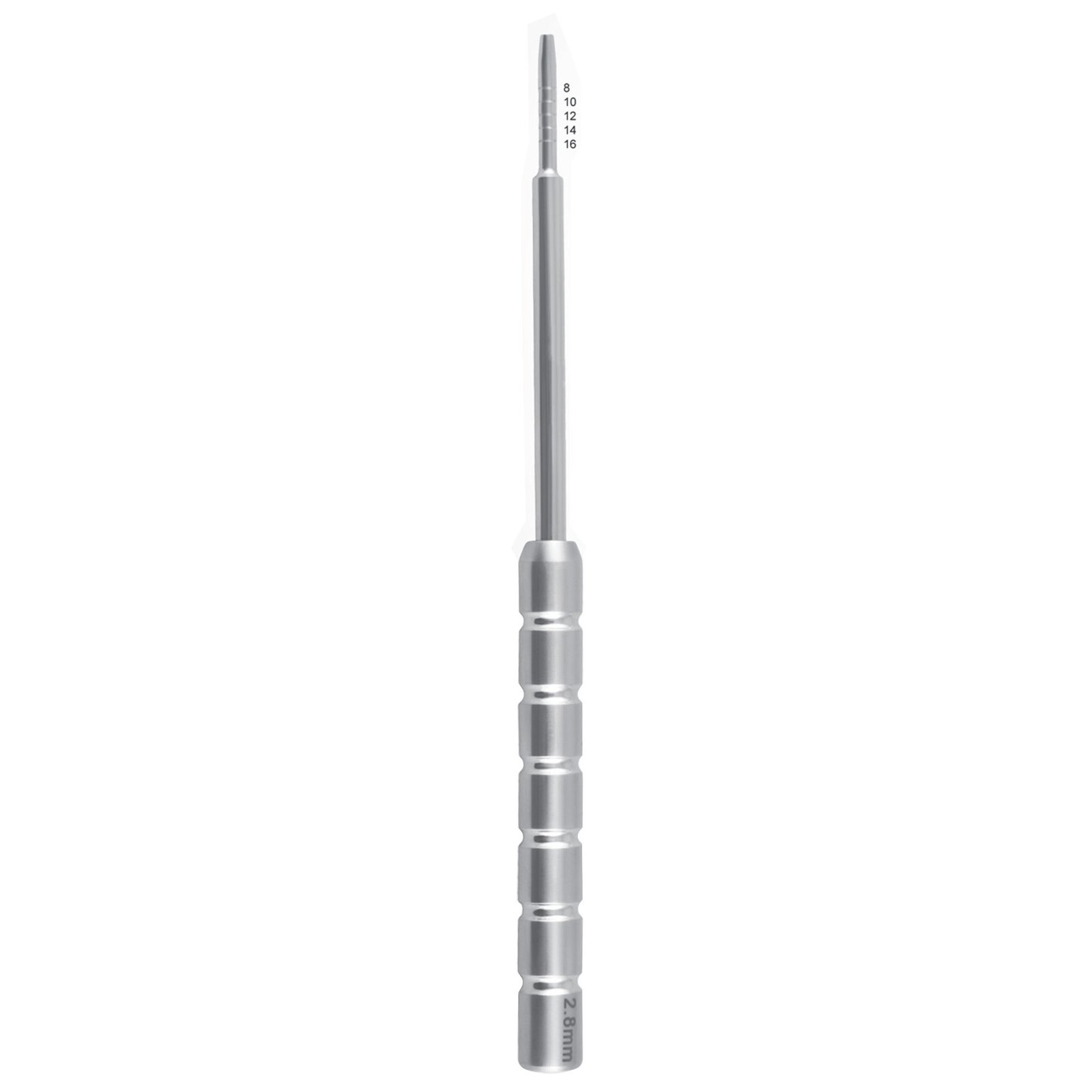 straight graduated concave osteotome stainless steel dental implant surgical instrument pak line industries