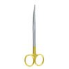 curved metzenbaum scissors tungsten carbide gold handle surgical dissection instrument pak line industries