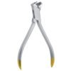 orthodontic wire cutter front end cut tungsten carbide gold handle dental instrument pak line industries