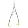 mathieu needle holder tungsten carbide gold handle dental orthodontic surgical instrument pak line industries