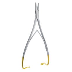 mathieu needle holder tungsten carbide gold handle dental orthodontic surgical instrument pak line industries