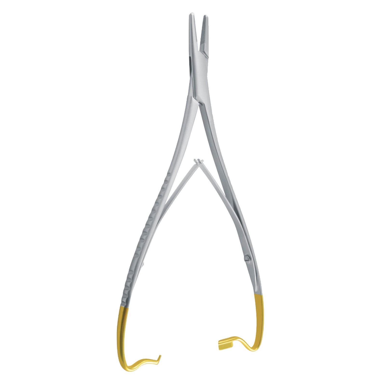 mathieu needle holder tungsten carbide gold handle dental orthodontic surgical instrument pak line industries