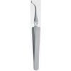 cross action curved bracket placing tweezer orthodontic bonding instrument pak line industries