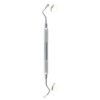 spoon shaped double ended sinus lift instrument stainless steel membrane elevator pak line industries